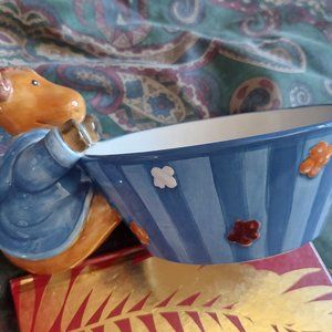 Harry & David tm 2007 Vintage Moose Pop Corn Bowl